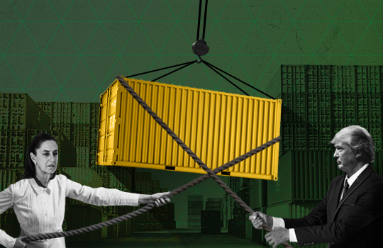 Mexican standoff graphic